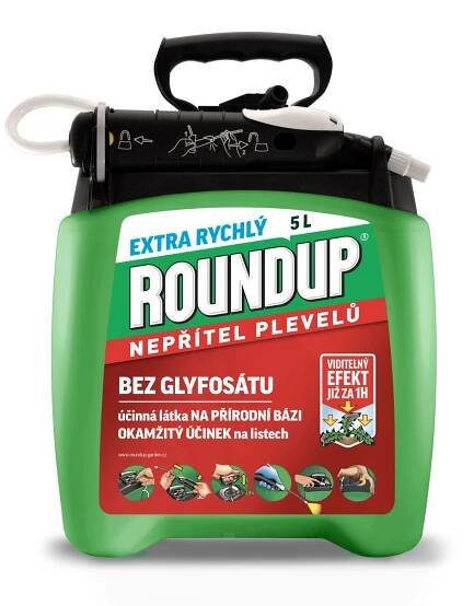 Roundup Extra rychlý Pump&Go 5l nakoupit u OBI