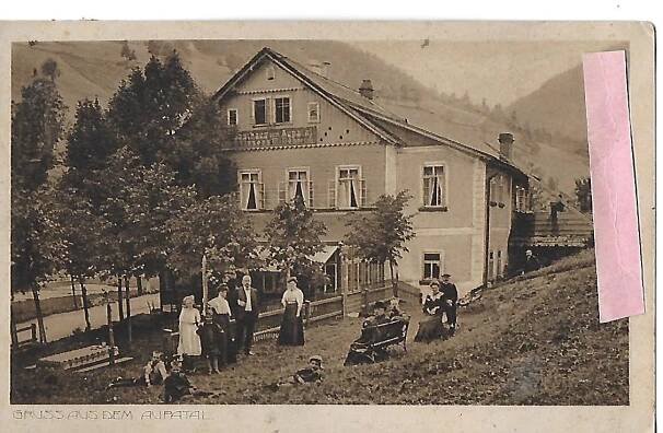 Turnov -Aupatal - Pohlednice místopis