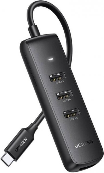 USB rozbočovač Ugreen USB-C/4x USB 3.0 Hub 20cm