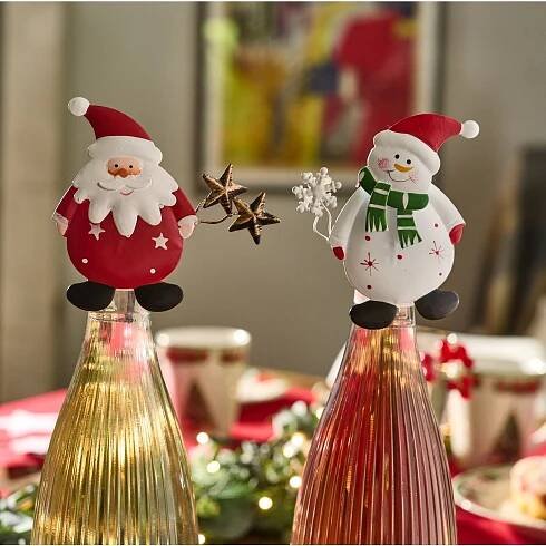 Dekorace na láhve Santa Claus » MAGNET 3P - Promyšlené! Praktické! Příznivé ceny!