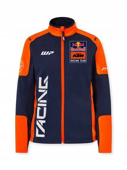 Dámská bunda KTM Replica Team softshell modro-oranžová