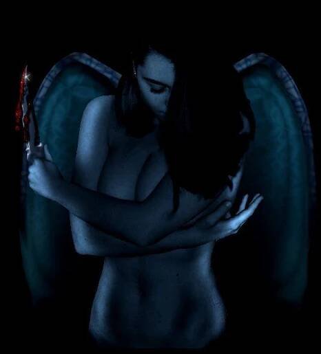 1024x768 Wallpaper : Dark Angel Wallpaper