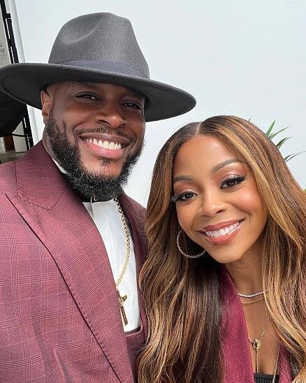 Bresha Webb and husband Nick Jones Jr.