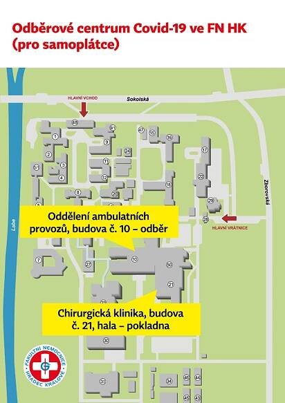Testování samoplátců | Fakultní nemocnice Hradec Králové