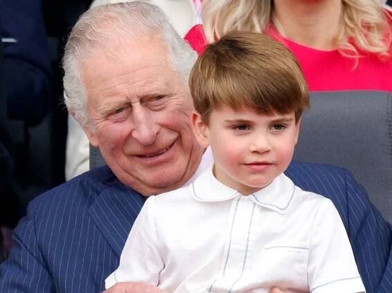 King Charles' sweet nod to grandson Prince Louis as he made emotional return to frontline