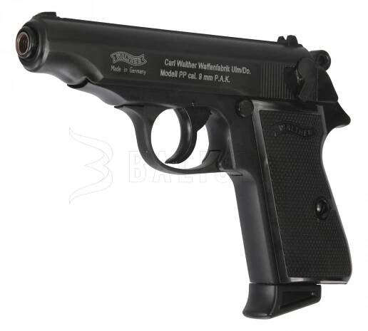 Plynová pištoľ Umarex Walther PP čierna 9mm