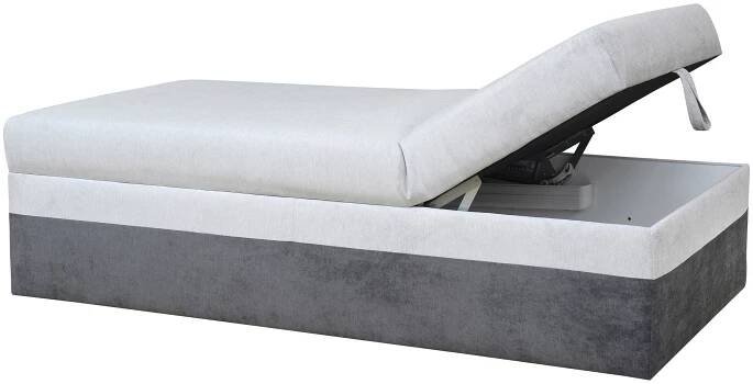 VÁLENDA, textil, 90/200 cm - šedá, textil (90/200cm) - Cantus