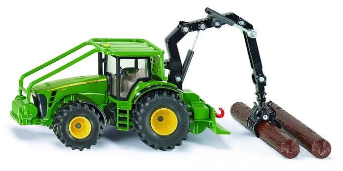 SIKU Farmer - Lesnický traktor John Deere, 1:50 | Bambule Království hraček