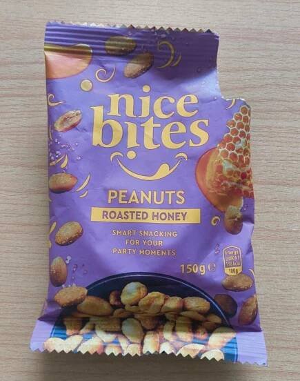 Peanuts roasted honey Nice Bites