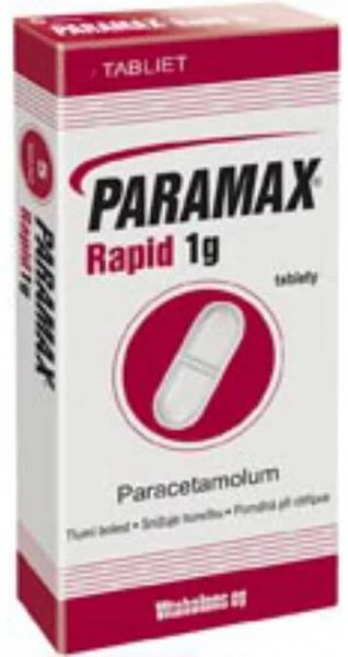 PARAMAX Rapid 1 g 1000 mg 15 tablet