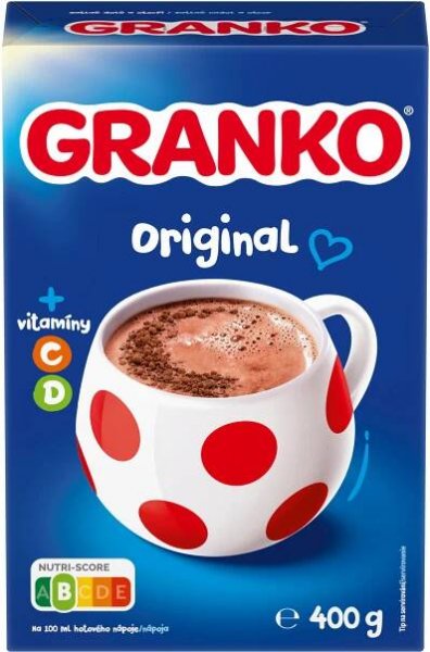 GRANKO S holandským kakaem instantní kakaový nápoj s vitamíny C a D 400 g