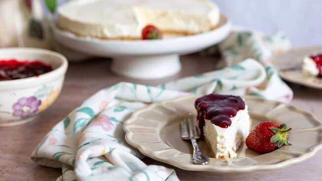 Nepečený cheesecake s ovocem - fotografie 7 - TopRecepty.cz