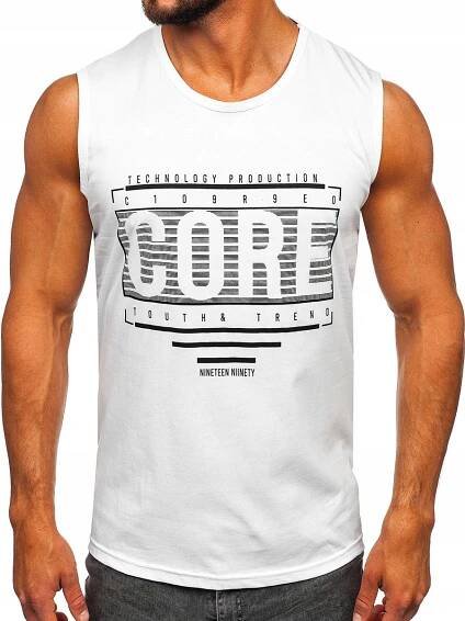 TRIČKO TANK TOP PÁNSKÉ BÍLÉ 14806 VELIKOST_2XL