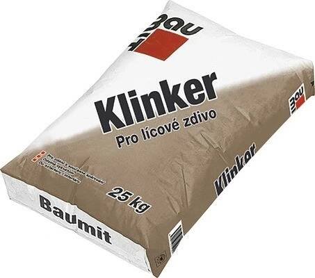 Zdicí a spárovací malta Baumit Klinker 25 kg
