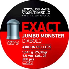 Diabolo JSB Exact Jumbo Monster 5,52mm 200ks