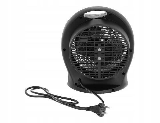 TEPLOVZDUŠNÝ VENTILÁTOR FARELKA ELEKTRICKÝ OHŘÍVAČ 2000W 3 ÚROVNĚ S TERMOSTATEM Termostat mechanický