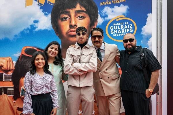 The opening screening at The 51st Norwegian International Film Festival in Haugesund. - Liza Haider, Kriti Surjan Thepade, Mohammed Ahmed, Manish Sharma, Asim Chaudhry - Poslouchejte! - Z akcí