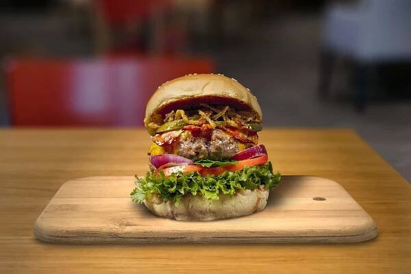 Jack Daniel's burger
