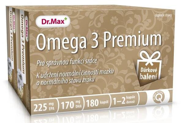 Dr. Max Omega 3 Premium cps.180, Vánoce 2015