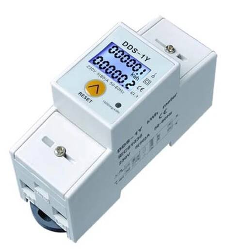 Obrázek produktu Elektroměr modulový s resetem DDS-1Y 1000899 1