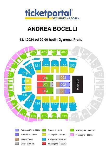 ANDREA BOCELLI – O2 arena