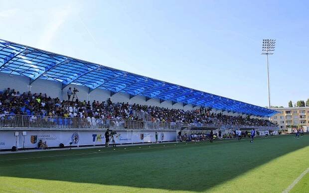 1. SK Prostějov - FC Zlín, otevření, nový stadion, fanoušci, nová tribuna