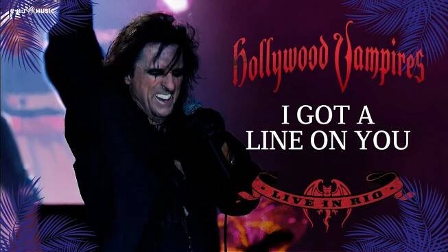 HOLLYWOOD VAMPIRES 'I Got A Line On You' - Official Video