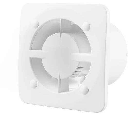 Ventilátor fi 100 mm s odtahem pro WC KLIQ BASE TIMER