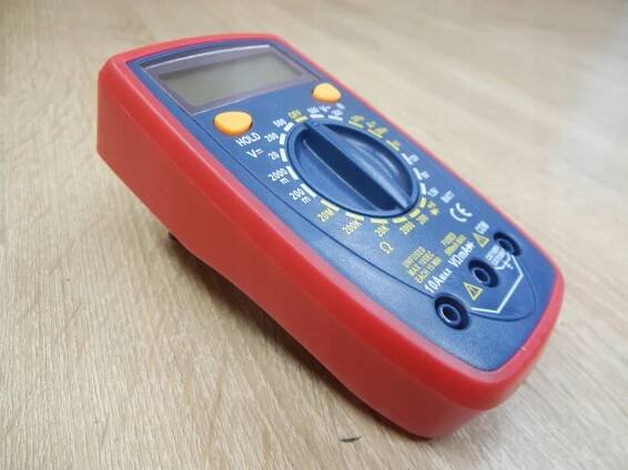 Multimetr Digitální LCD Tester Měřič napětí proudu baterie UNIVERZÁLNÍ za 417.00CZK - Allegro