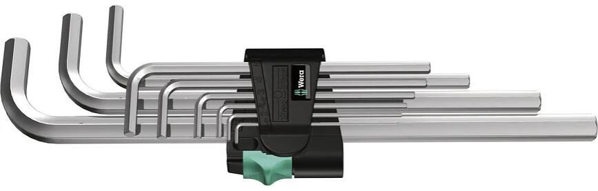 Sada šestihranných klíčů Wera 950/9 Hex-Plus 2 1,5–10 mm, 9dílná