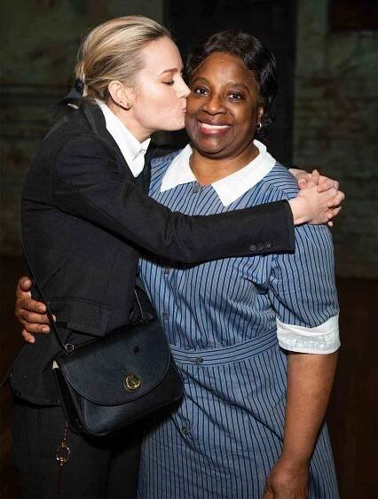 Brie Larson and LaTanya Richardson Jackson