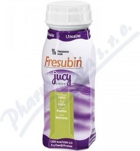 FRESUBIN JUCY DRINK PŘÍCHUŤ JABLEČNÁ perorální SOL 4X200ML