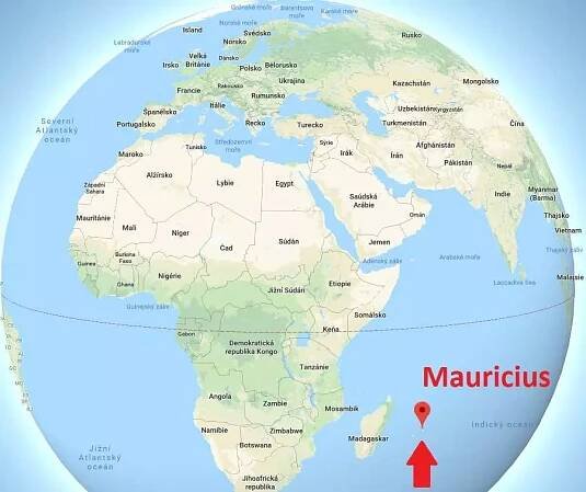 Poloha Mauriciu aneb kde leží na mapě