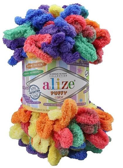 příze Puffy color 6511 barevný mix - prohackovani.cz