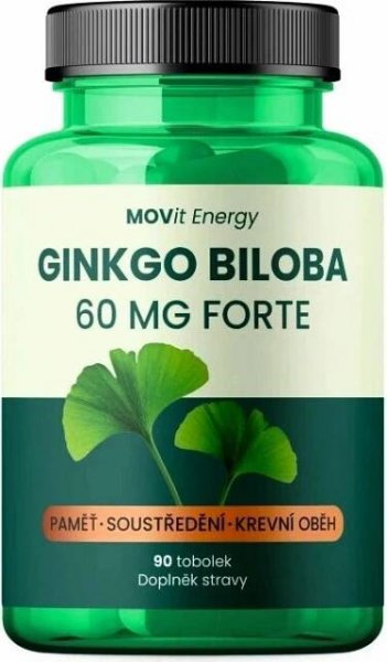 MOVit Ginkgo Biloba 60 mg Forte, 90 tobolek