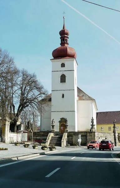 Kostel v Liběšicích