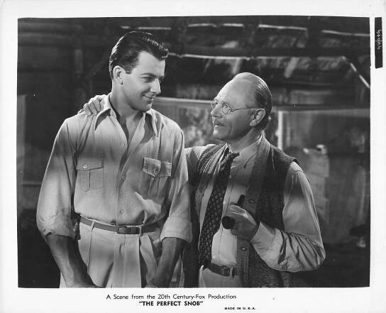 Cornel Wilde, Charles Ruggles - The Perfect Snob - Fotosky