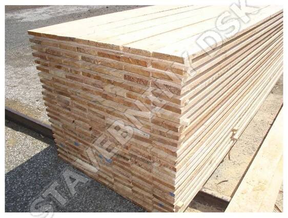 Stavební prkno 100x23x4000 mm tříděné, neimpregnované