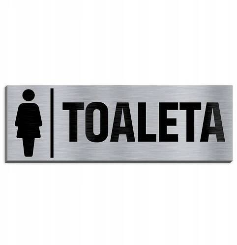Tabulka s označením na dveře TOALETA DÁMSKÁ