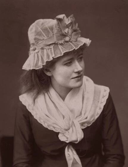 Ellen Terry, Original Artwork By Woodbury Type.
