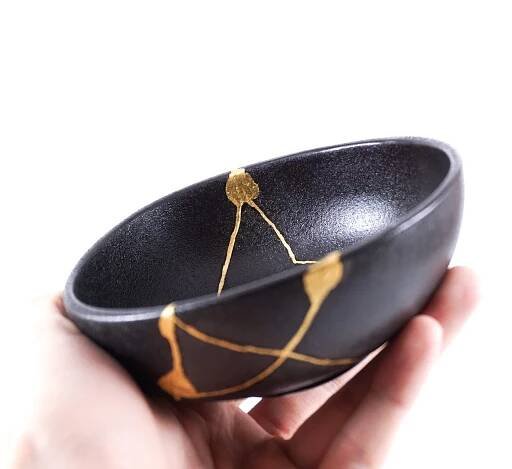 Kintsugi - Bruchstellen vergolden