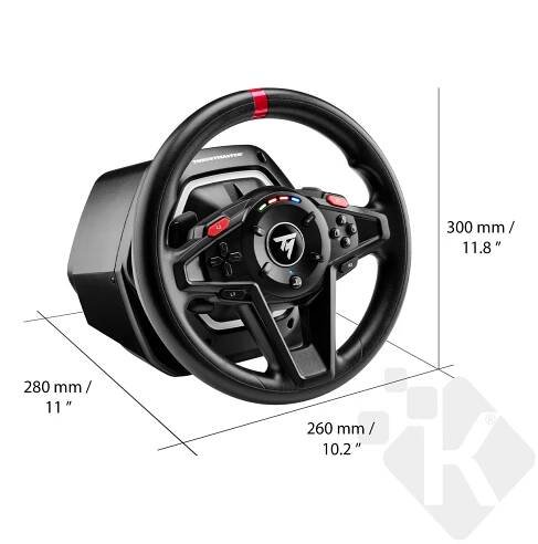 Thrustmaster T128 sada volantu a pedálů pro PC, PS4 a PS5 (4160781) | Kuma.cz