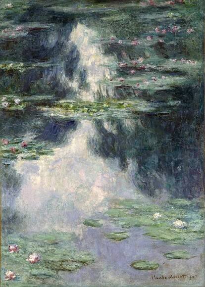 Soubor:Claude Monet - Pond with Water Lilies - Google Art Project.jpg