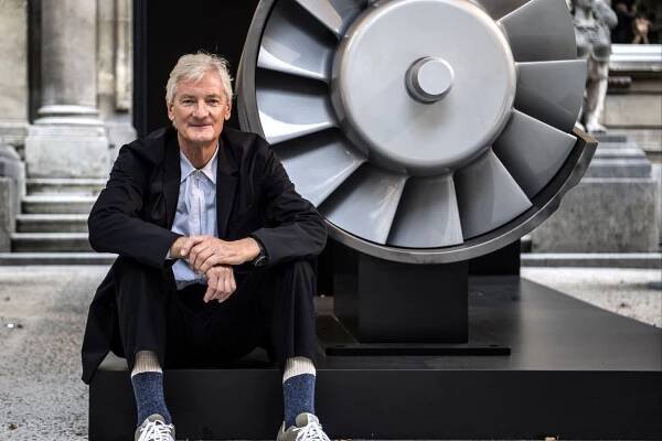 The entrepreneur made his fortune after founding Dyson Ltd in 1991 and starting to make and sell his products himself