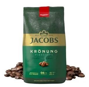 Jacobs Krönung Signature zrnková káva 1 kg