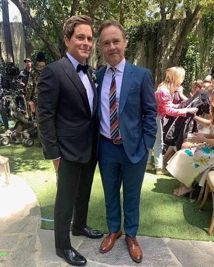 Rob Lowe and Chad Lowe
