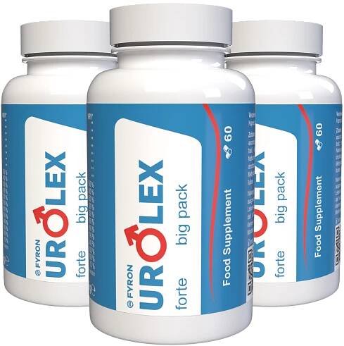 Obrázek produktu pro Urolex - 180 kapslí (3x 60 kapslí), balení po 3 kusech