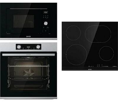 Set domácích spotřebičů Vestavný set Set Gorenje BMX201AG1BG + Gorenje BOS6737E09X + Gorenje ECS648BCSC