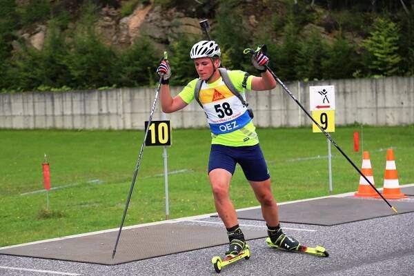 Ondřej Mánek na biatlonových závodech ukázal, že to s malorážkou umí – Sport Vimperk