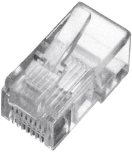 Digitus A-MO 6/6 SF, A-MO 6/6 SF, zástrčka RJ45, RJ12, CAT 3, piny:6P6C, 1 ks